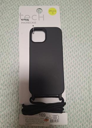 Чохол tech-protect для iphone 15 зі шнурком