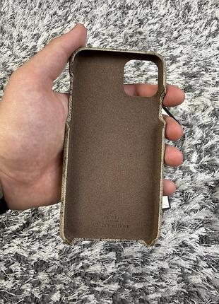 Чохол gucci монограм для iphone 11 pro 3