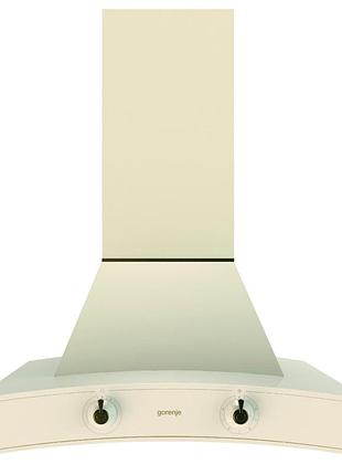 Витяжка gorenje купольна, 60см, 621м3ч, бежевий