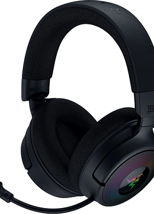 Гарнитура игровая razer kraken v4, usb-a/wl/bt, rgb, черный