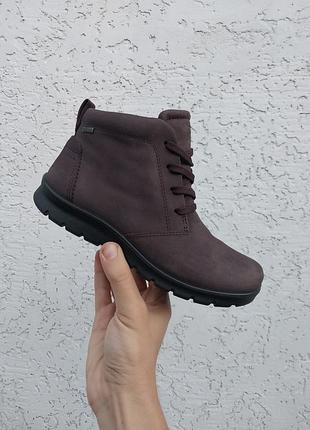 Зимние ботинки на меху ecco babett gore-tex
