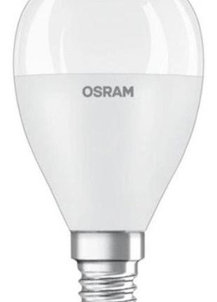 Лампа светодиодная osram led p75 7.5w (800lm) 4000k e14