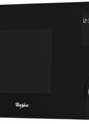 Мікрохвильова піч whirlpool, 25л, електронне упр., 800вт, гриль, дисплей, чорний