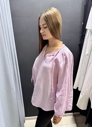 Сорочка льон 100 % 2