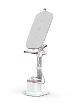 Прасувальна система tefal ixeo vision, 2200вт, 1200мл, паровий удар -200гр, верт. відпарювання, керам. підошва, білий