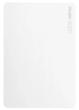 Точка доступа ruijie reyee rg-rap72-wall wi-fi 7 poe 2,4 ггц и 5 ггц белая