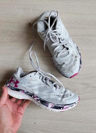 Кросівки дитячі сірі  розмір 35 36 under armour charged bandit 6