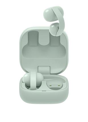Наушники tws sony linkbuds clip bt 5.3, ipx4, sbc, aac, mic, зеленый