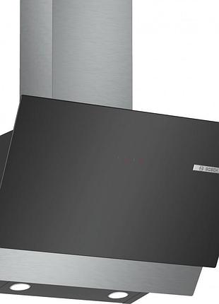 Вытяжка bosch наклонная, 60см, 638 м3ч, черный