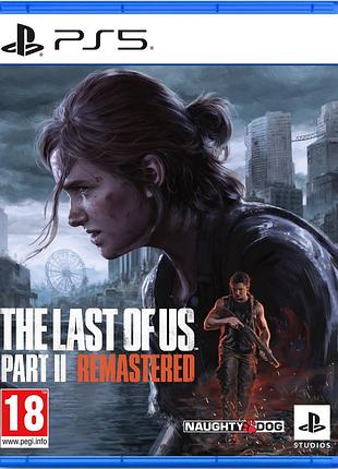 Гра консольна ps5 the last of us part ii remastered , bd диск