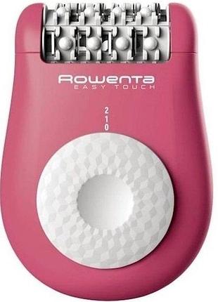 Епілятор rowenta easy touch пінцетний, від мережі, пінцет.-24, сух., рожевий