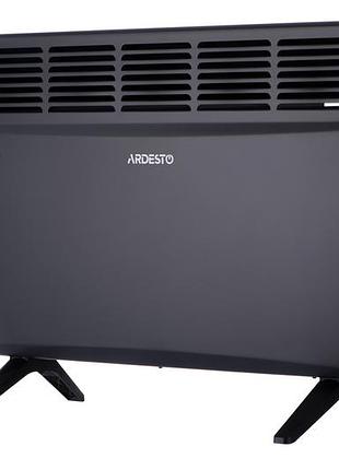 Конвектор электрический ardesto ch-1500mca, 1500 вт, 15 м2, закрытый нагрев. элемент, ip24, мех. управление, антрацит матовый
