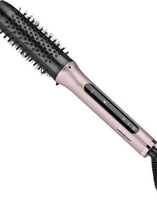 Термощетка babyliss volume boost, 96вт, 4 режима, иониз-я, холл. обдув, керамика, розовый