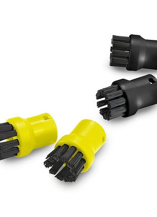 Комплект круглих щіток для пароочисника karcher, 4 шт в комплекті
