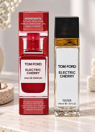 Парфюмированная вода женская tester electric cherry, 40 мл