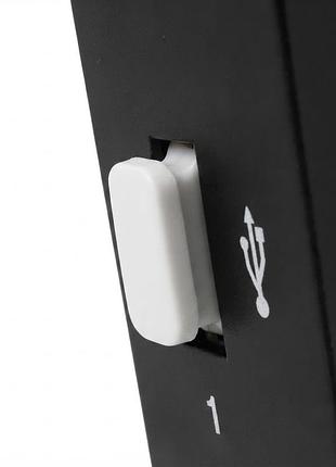 Захисна заглушка для порту usb a, біла