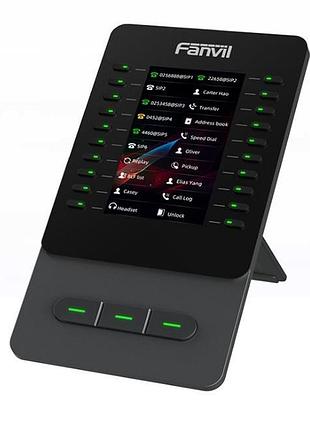 Модуль розширення fanvil em60, 1xusb-c, 1xusb-a, 4.3" кольоровий екран, до 60 dss клавіш для v65, v66, v66 pro