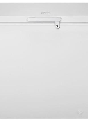 Морозильна скриня gorenje, 420л, а+, st, дисплей, білий