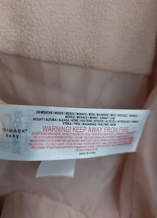 Брендовий комбінезон primark для дівчинки 3-6м 6