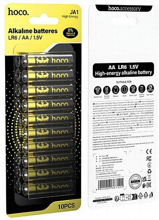 Батарейки hoco ja1 aa (lr6) alkaline 10 pcs black 2