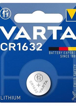 Батарейка varta літієва cr1632 блістер, 1 шт.