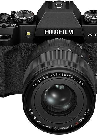 Цифр. фотокамера fujifilm x-t50 + xf16-50mmf2.8-4.8 r lm wr kit black