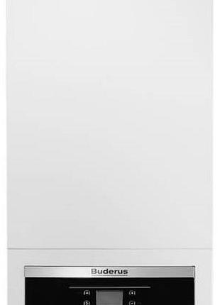 Котел газовий buderus logomax plus gb062-24 kd, конденсаційнний, двоконтурний, 24 квт, настінний