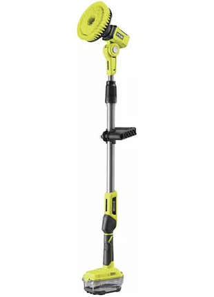 Щітка телескопічна ryobi r18tps-0, акумуляторна one+ 18в, щітка 15см, 210об/хв, довжина ручки 1-1.4м, ipx7, 2.1кг (без акб та зп)