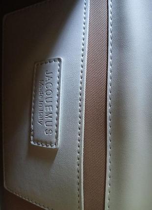 Сумка жіноча jacquemus біла 6