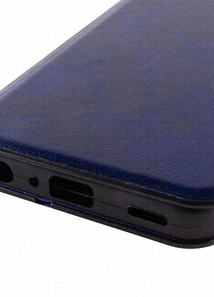 Кожаный чехол-книжка belora для xiaomi redmi note 7 / note 7 pro / note 7s midnight blue 4