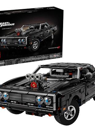 Конструктор lego technic форсаж автомобиль dodge charger r/t
