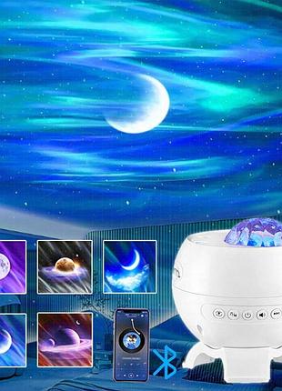 Проектор-ночник magic star e12b 2400 mah white 4