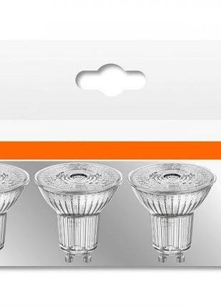 Набір світлодіодних ламп 3шт osram led par16 4.3w (350lm) 4000к gu10