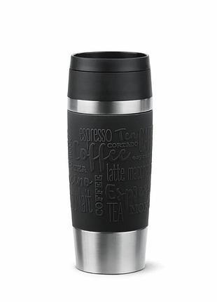 Термочашка tefal travel mug classic, 360мл, нержавіюча сталь, чорний