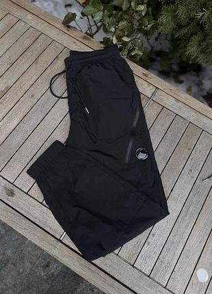 Брюки cp company черные нейлоновые xl