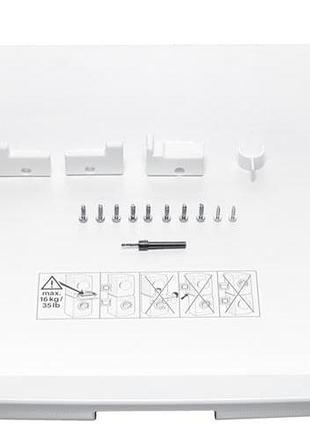 Комплект монтажный bosch для соединения стиральной машины с сушильной машиной, выдвижная полка, белый