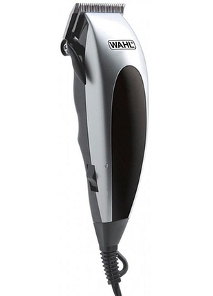 Машинка для стрижки wahl homepro, от сети, вибрационный мотор, насадок-8, кейс,ножницы, расческа в компл, сталь,