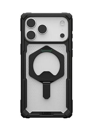 Чохол uag для iphone 17 pro max, plasma xte magsafe, black/clear