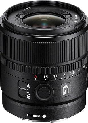 Об'єктив sony 15mm, f/1.4 g для nex