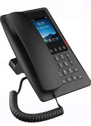 Телефон ip fanvil h6w 1xfe lan, 1xusb-a, 2 sip line, wi-f, poe, 3.5" кольоровий екран