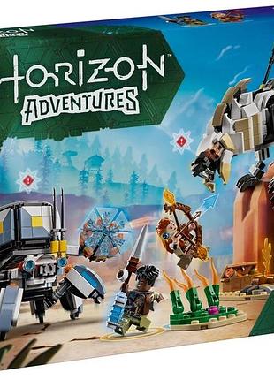 Конструктор lego horizon aloy и varl против shell-walker и sawtooth
