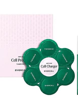Недельная программа клеточного восстановления кожи evercell cell vital cell program 1 week
