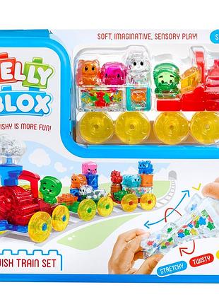 Сенсорний конструктор jelly blox - поїзд