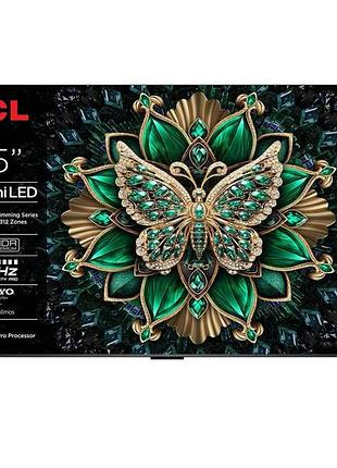 Телевизор 65" tcl miniled 4k 144hz smart google tv titan onkyo sound