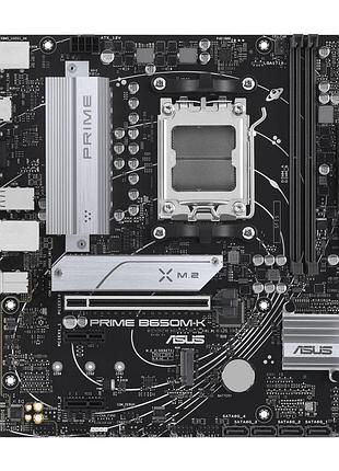 Материнcька плата asus prime b650m-k sam5 b650 2xddr5 m.2 hdmi d-sub matx