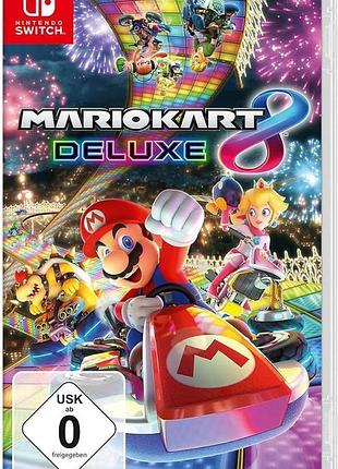 Гра консольна switch mario kart 8 deluxe, картридж