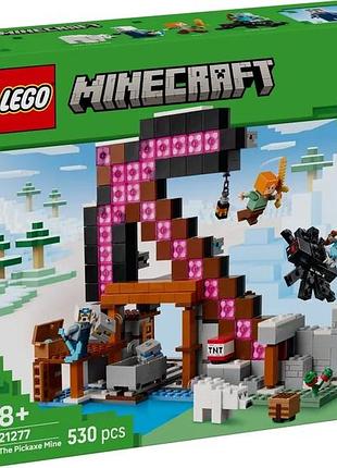 Конструктор lego minecraft шахта «кайло»