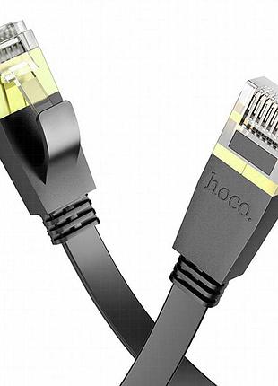 Кабель (патч-корд) hoco us07 level pro copper gigabit ethernet (1m) black