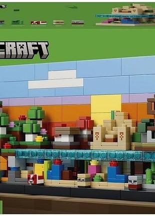 Конструктор lego minecraft мини-биомы