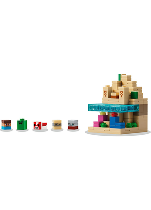 Конструктор lego minecraft мини-биомы 2